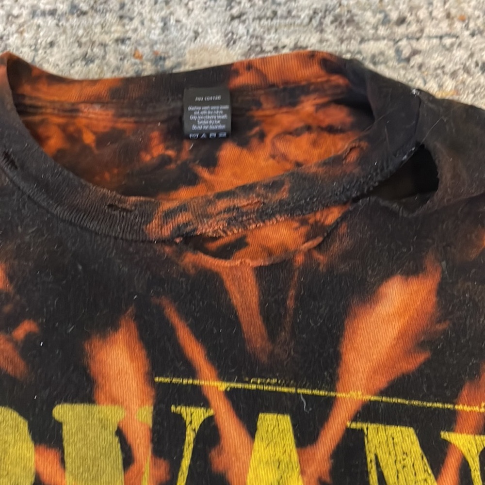 Nirvana Bleached Tee - image 2